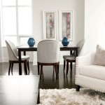 White Living and Dining Room